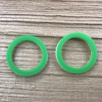 YoYo Response Pad Yoyofactory náhradní bind gumičky na yo yo Zelená