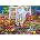 Bluebird Puzzle - Puzzle Steve Crisp: Flower Shoppe - 500 piese