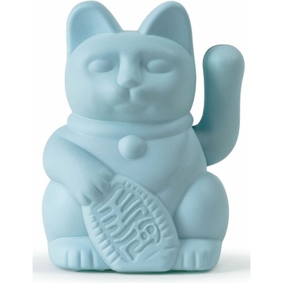 Maneki Neko Donkey Lucky Cat Solar - Light Blue – Zboží Mobilmania