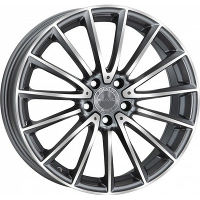 MAK Komet 9x18 5x112 ET33 gunmetal mirror