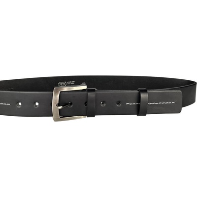 Penny Belts kožený opasek 25-8-60 černý