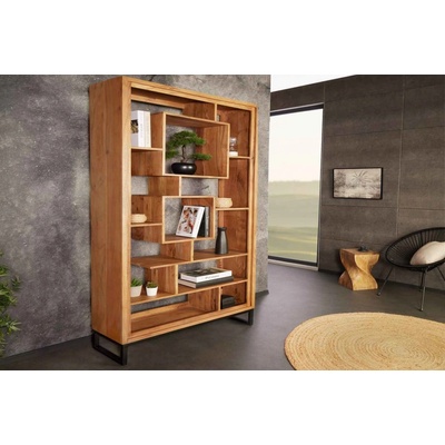 LuxD Designový regál Louis Honey 190 cm akácie