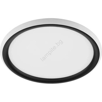 Brilliant - LED димируемо таванно осветително тяло CARLOZ LED/16W/230V диаметър 30 см черно (BI0314)