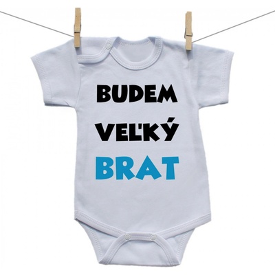 Boodyy Body s krátkym rukávom Budem veľký brat