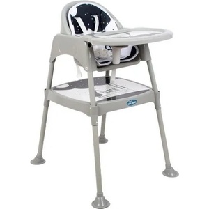 Sevi Baby Стол за храненене 3 в 1 Цвят СИВ