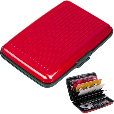 Verk Pevné hliníkové pouzdro na platební karty červené – Hledejceny.cz