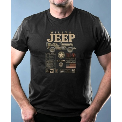 Pánské tričko Willys Jeep