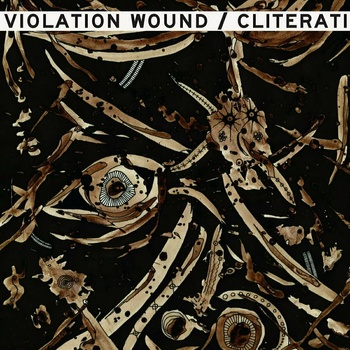 Image 1 of Cliterati / Violation Wound - Split (LP) (0879198110910)