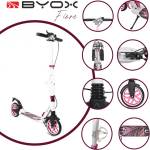 BYOX Тротинетка Fiore розова Byox Тротинетка, скутер
