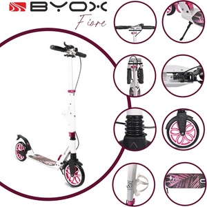 BYOX Тротинетка Fiore розова Byox Тротинетка, скутер
