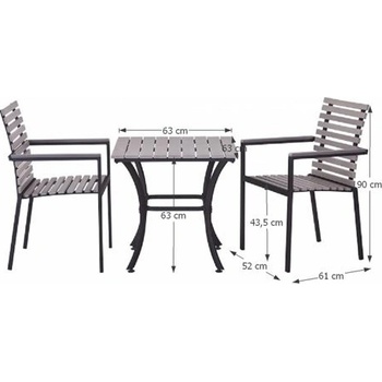 Kondela Jedálenský set RONAN 1+2