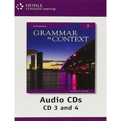 GRAMMAR IN CONTEXT 5th Edition 3 AUDIO CD - ELBAUM, S. N.