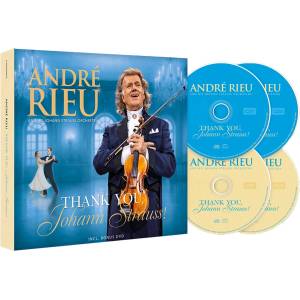 Sony Music Rieu Andre: Thank You Johann Strauss (Box Set) - 3CD+DVD (088306)