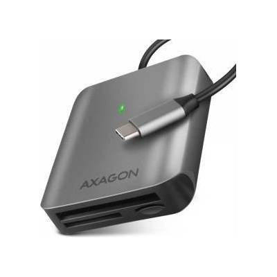 AXAGON Reader SUPERSPEED CARD READER CRE-S3C, USB-C 3.2 Gen 1