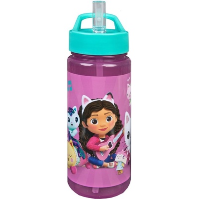 Karton P+P Fľaša na pitie 500 ml Gabby's Dollhouse