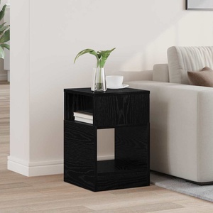 vidaXL Крайна масичка Черния дъб 30, 5 x 30 x 45 см Инженерна дървесина (890898)