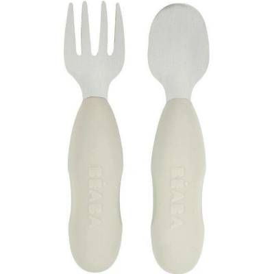 Beaba První trénovací příbor Velvet grey 2 ks