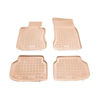 Гумени стелки за bmw 7 Серия f01 (2008-2015) - къса база - тип леген - бежови