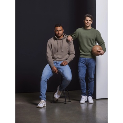 Authentic Russell Olive Men's Sweatshirt kaki