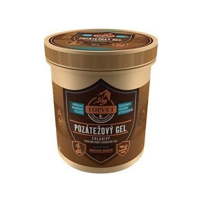 Topvet Pozátěžový gel chladivý pro koně 500 ml
