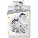 Faro obliečky Zebra bavlna 100 x 135 , 40 x 60 cm