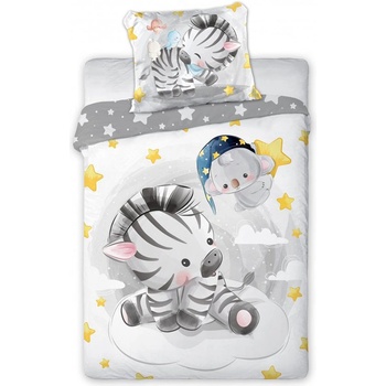 Faro obliečky Zebra bavlna 100 x 135 , 40 x 60 cm