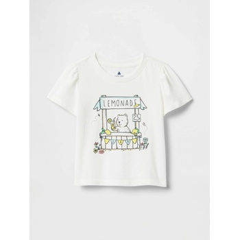 GAP Бебешка тениска Mix & Match GAP GAP | Byal | Момичешки | 86