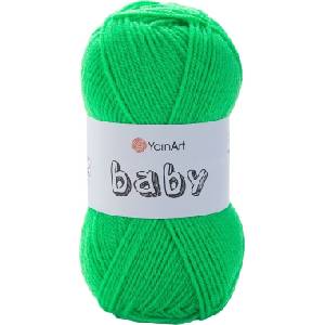 YARNART Baby 8233 Grass Green Плетива прежда (Baby 8233)