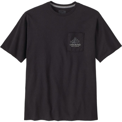 Patagonia Мъжка тениска Patagonia Chouinard Crest Pocket Responsibili-Tee T-shirt - Ink Black - размер XS (216-2889-0111)