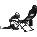 LORGAR FLEX RAF1, Sim Racing Cockpit Advanced, Foldable, 150x72x113 cm-playing, 38x72x126cm-folded, Black (LRG-RAF1) - pimpmypc