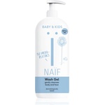 Naïf Baby & Kids Wash Gel почистващ и миещ гел за деца и бебета за тяло и лице Refill Me 500ml