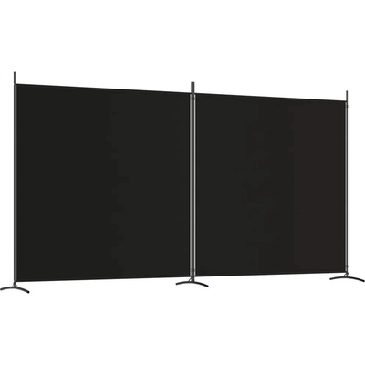 VidaXL Paraván 350277 348 x 180 cm černý