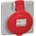 Legrand КОНТАКТ ЗА ТАБЛО ip44 3p+e, 16a 380/415v legrand - СИВ/ЧЕРВЕН (3245065551884)