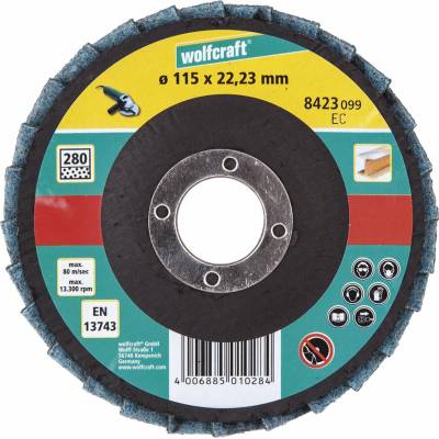 Wolfcraft Brusný lamelový 115 mm 8423099