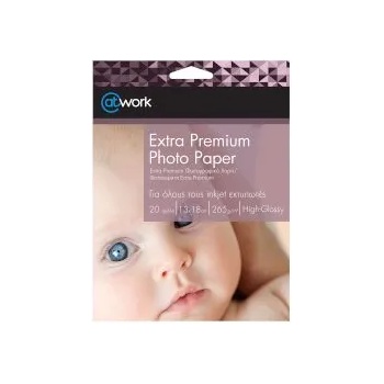 Image 1 of @Work Фотохартия Extra Premium High-Glossy 13x18см 265г 20л