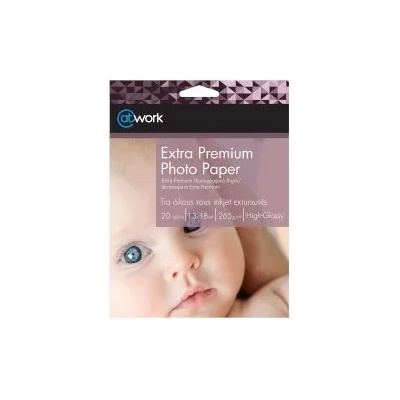 @Work Фотохартия Extra Premium High-Glossy 13x18см 265г 20л