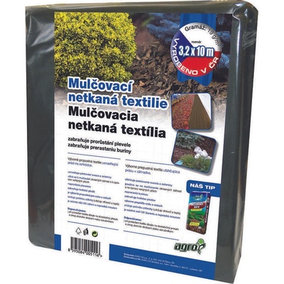 Agro mulčovací netkaná textilie 3,2 x 10 m 000265