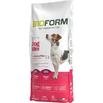 Bio Form adult Mini Beef/Rice 29/13 15 kg