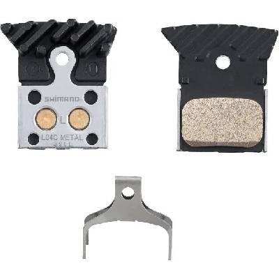 SHIMANO brzdové destičky - BRAKE PADS L04C - stříbrná