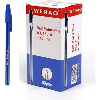 Химикалка wen 555-А синя 0, 7 мм