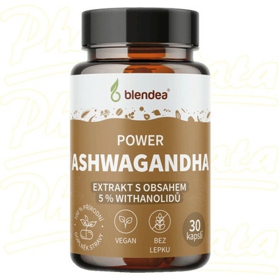Blendea Ashwagandha extrakt 30 kapslí