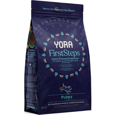 Yora z hmyzu FirstSteps Puppy All Breeds 2 x 1,5 kg