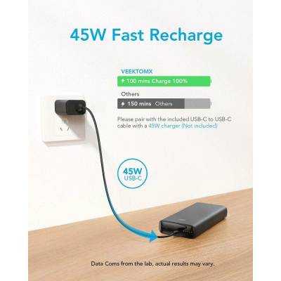 VEGER T100 20 000mAh černá W2032C-100