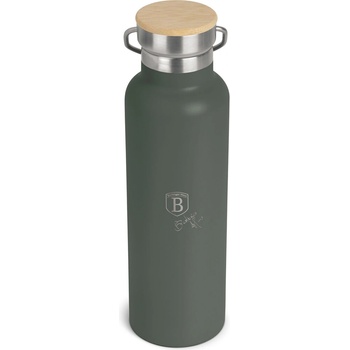 Berlinger Haus BH-7219 Матово зелено Колекция Кулачи с бамбукова капачка, 0, 6L - Матово зелено (BH-7219)