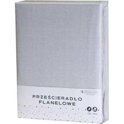 Spod Igły i Nitki flanel prostěradlo klasické 200x220