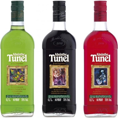 TUNEL ABSINTH BLUE 80% 0,7 l (holá láhev) – Zboží Dáma