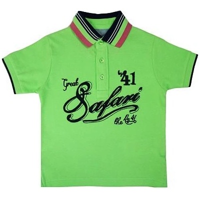 chlapecké triko polo zelené