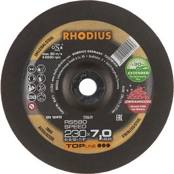 Rhodius Brusný kotouč 230 x 7 x 22,23 mm 210659