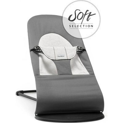Babybjörn Balance SOFT Jersey tmavo sivá