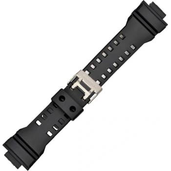 Casio Черна пластмасова каишка за часовник Casio 10437686 16 мм